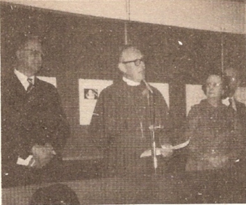 Ken Croft, John Cavell, Cllr. and Mr. Pitt