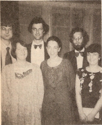 James Croft, Jenny Hudson, Bill Croft, Hilary Irwin, John Croft, Roz Bennett